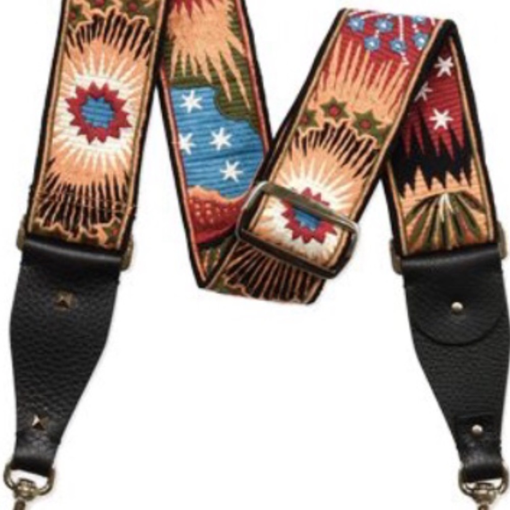 Valentino Garavani Enchanted Wonderland guitar strap